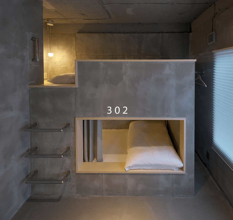 Private Twin Bunk Bed Room